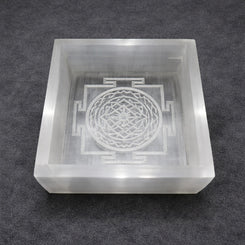 selenite shreeyantra box for clarity