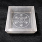 selenite carved box for calm energy and clarity
