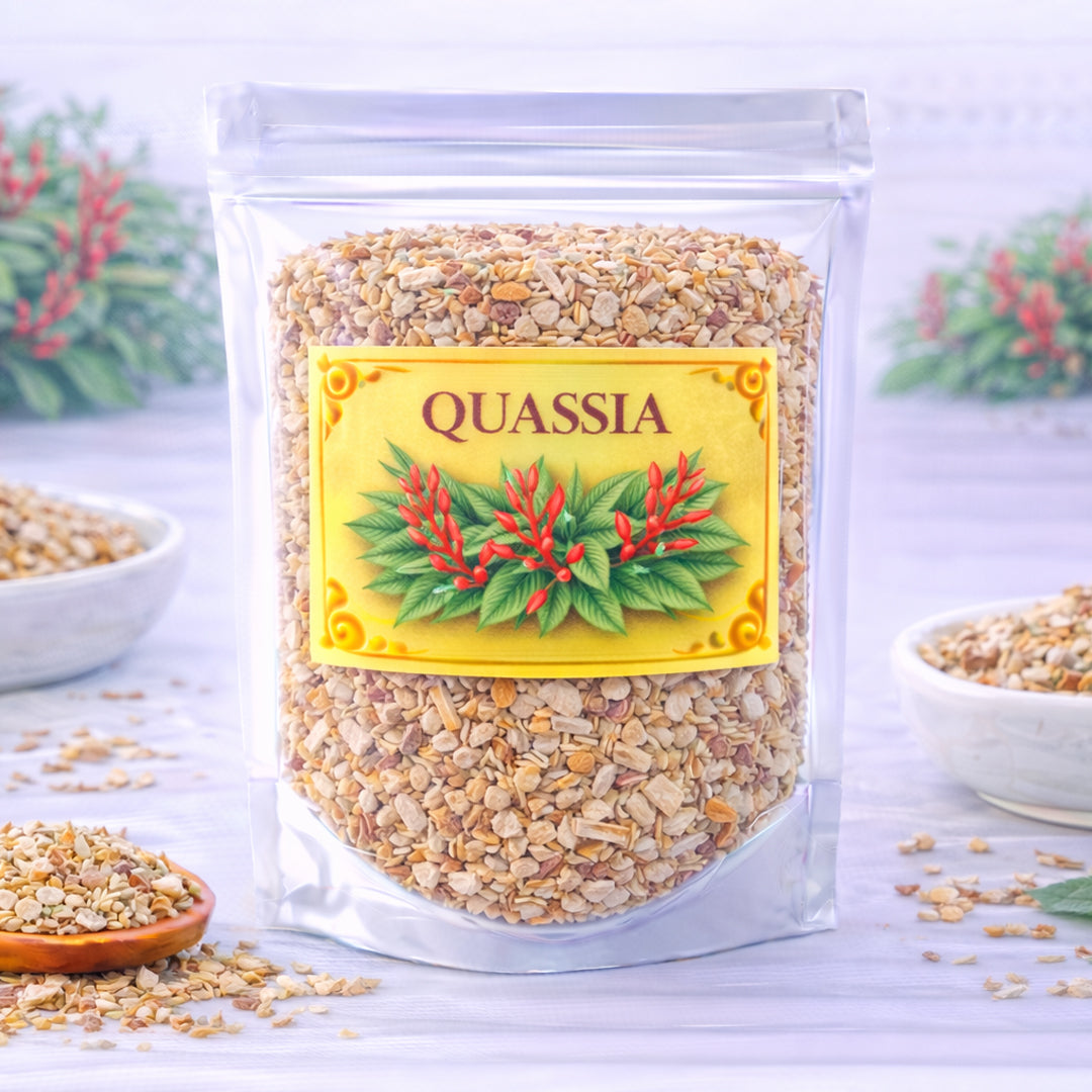 quassia herb for clearing strength and resilience