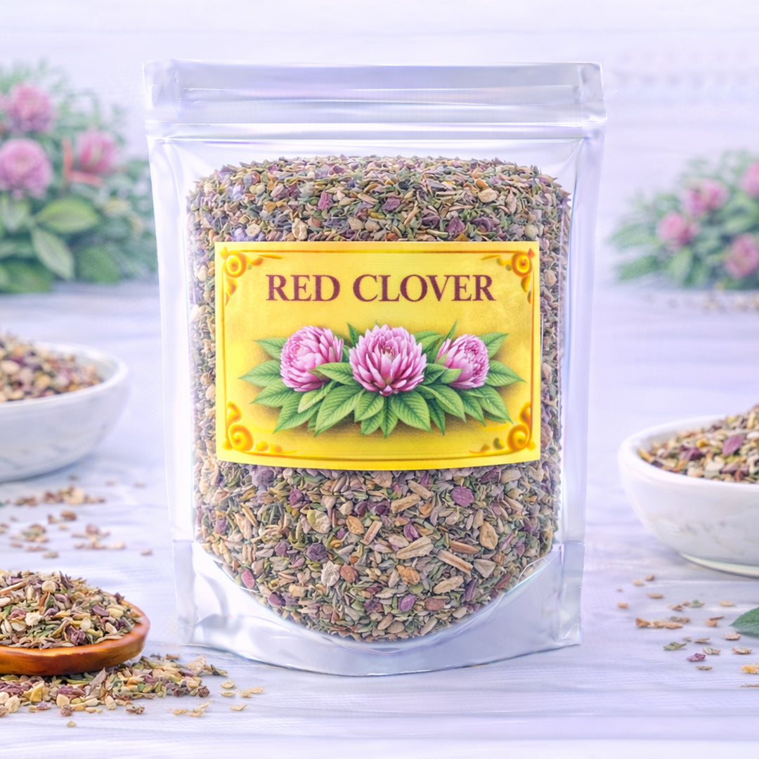 red clover for renewal harmony and emotional balance