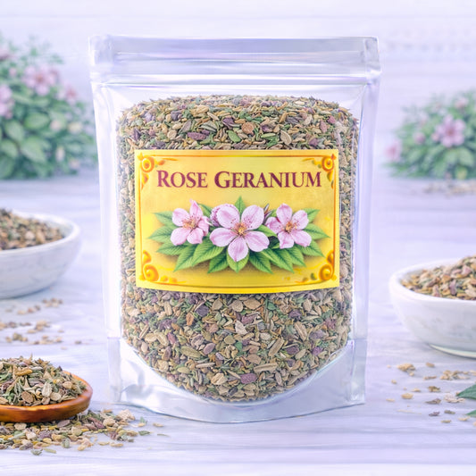 rose geranium for emotional balance love and calm