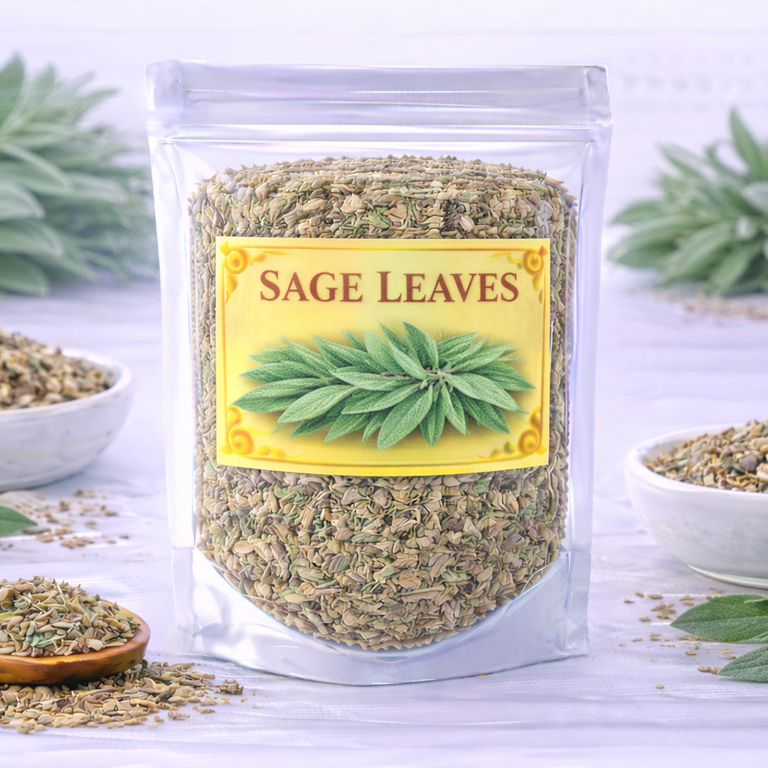 sage leaves for cleansing wisdom and grounded calm