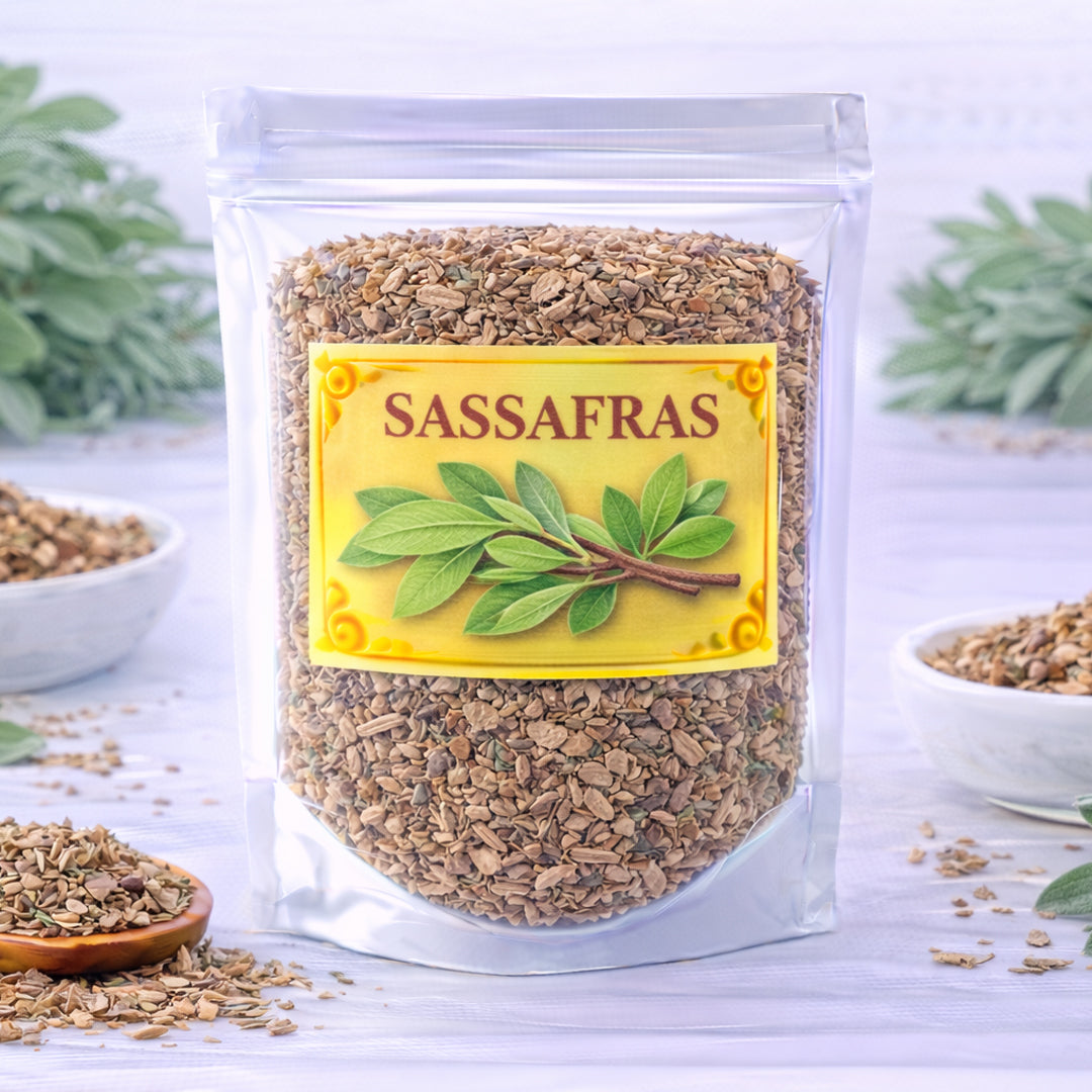 sassafras herb for courage renewal and vitality
