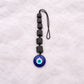 black tourmaline evil eye hanging for strong energy protection