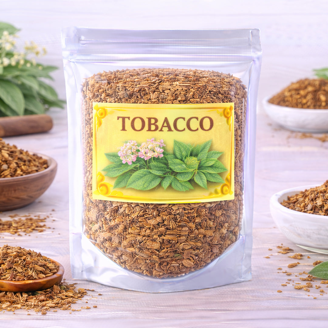 tobacco leaf for intention focus and grounding