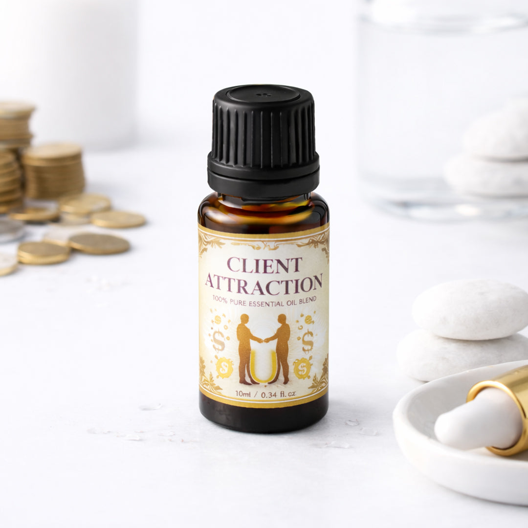 client attraction oil for business success and magnetism