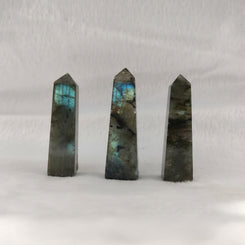 Labradorite tower crystal for decor