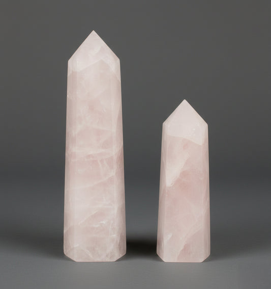 Clear quartz jumbo tower crystal decor
