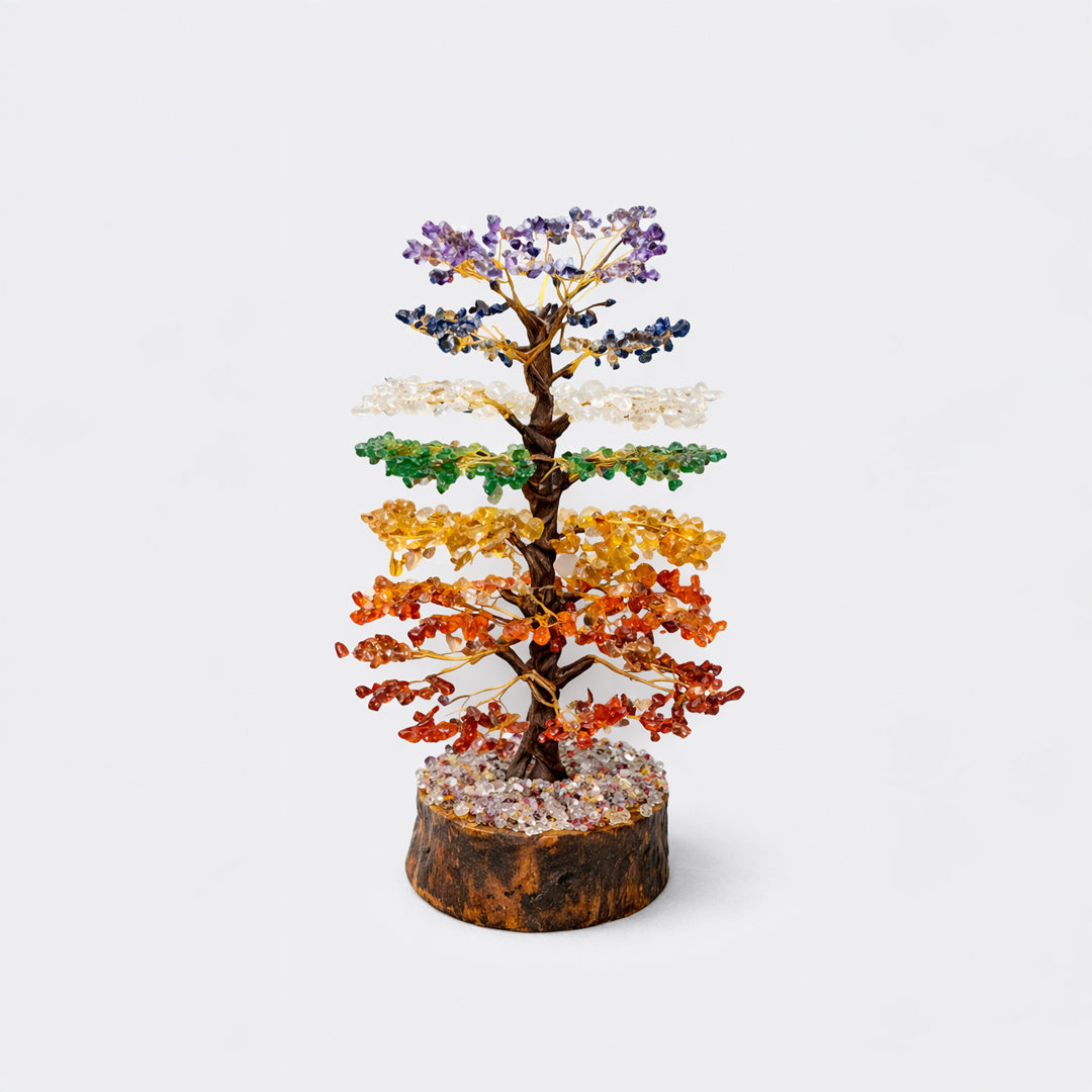 7 chakra crystal tree for home decor