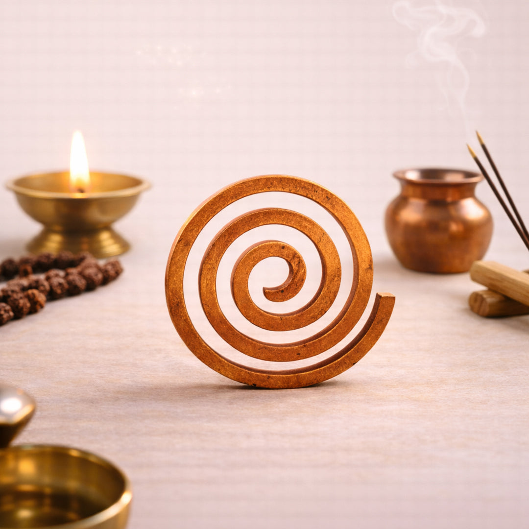 copper helix for energy activation