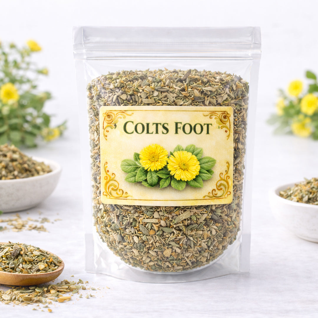 colts foot herb for comfort calm and gentle support