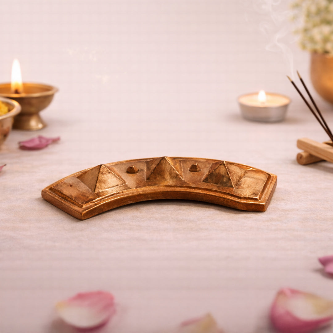 copper clockwise arrow pyramid for forward energy flow