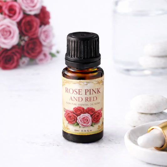 rose pink red oil for love passion and emotional warmth
