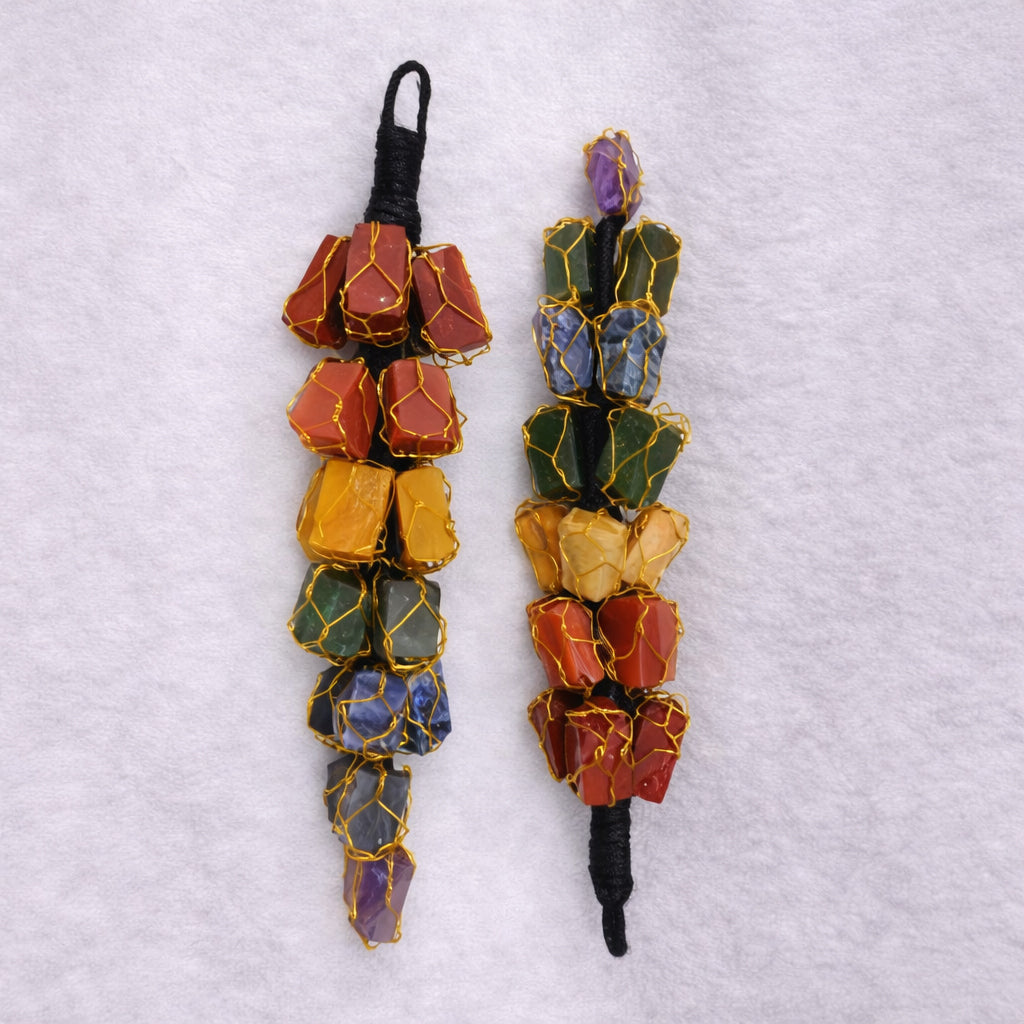 7 chakra hanging for chakra balance and energy alignment