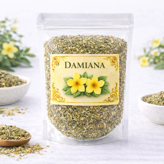 damiana herb for confidence passion and emotional warmth