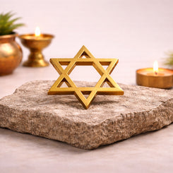 copper star aryama yantra for vastu discipline and stability