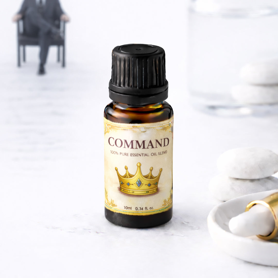 command oil for authority confidence and influence