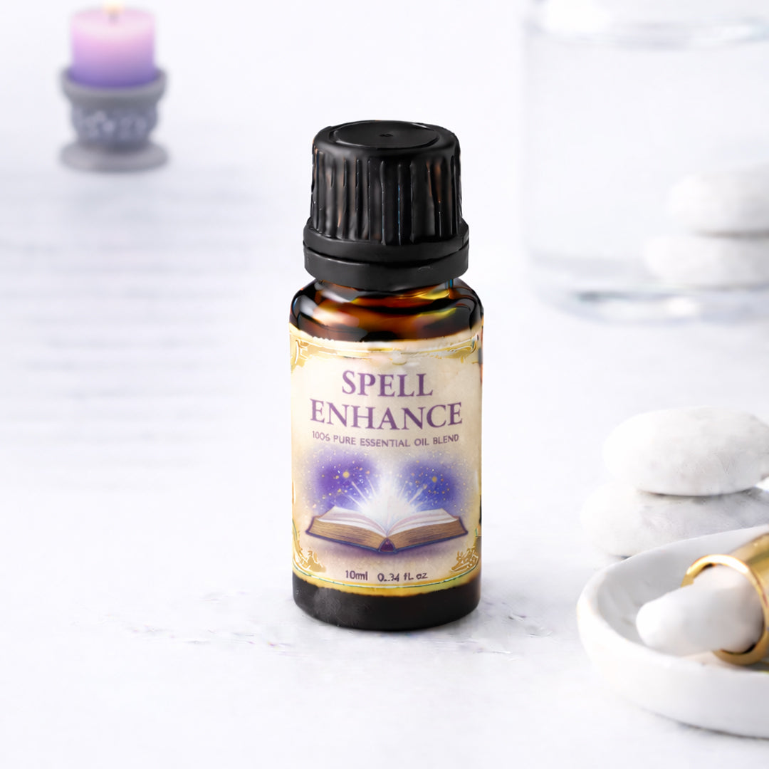 spell enhance oil for focus power and intention