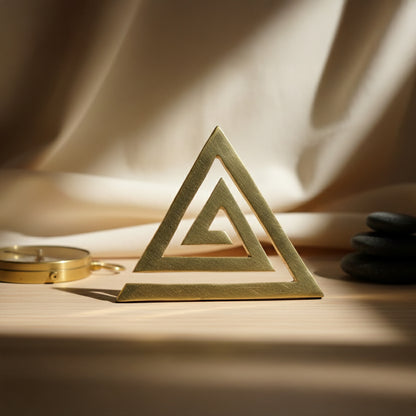 brass helix for energy movement and vastu correction