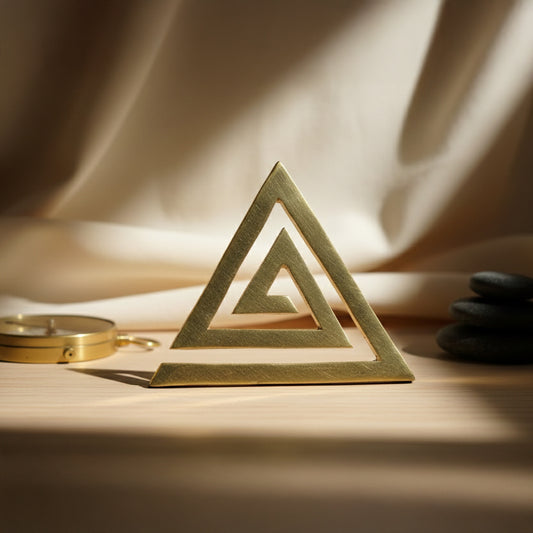 brass helix for energy movement and vastu correction