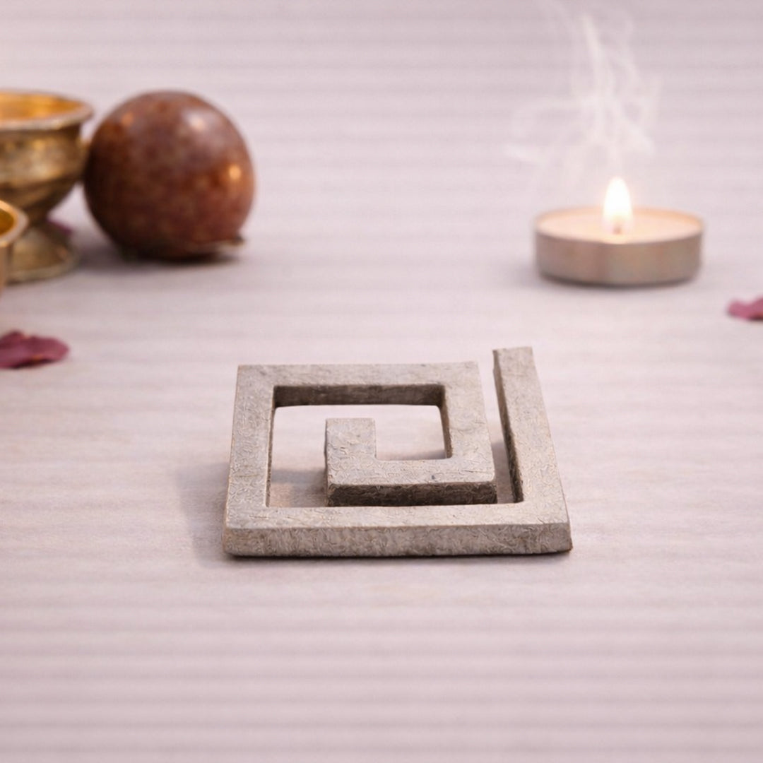 copper spiral block for vastu energy movement