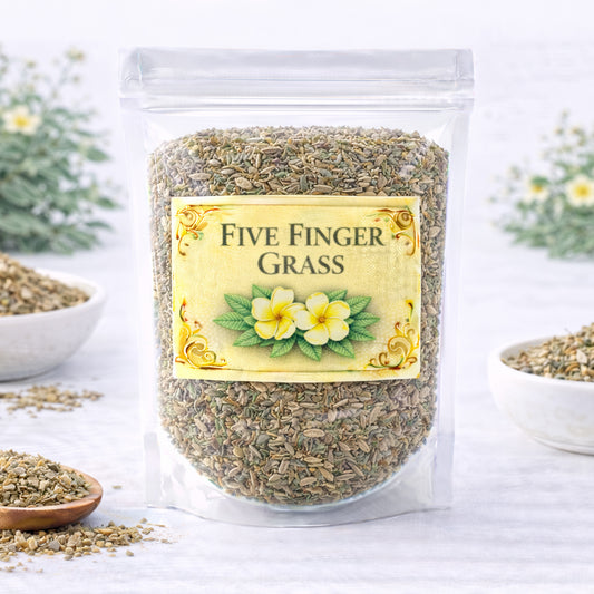 five finger grass for attraction harmony and balance