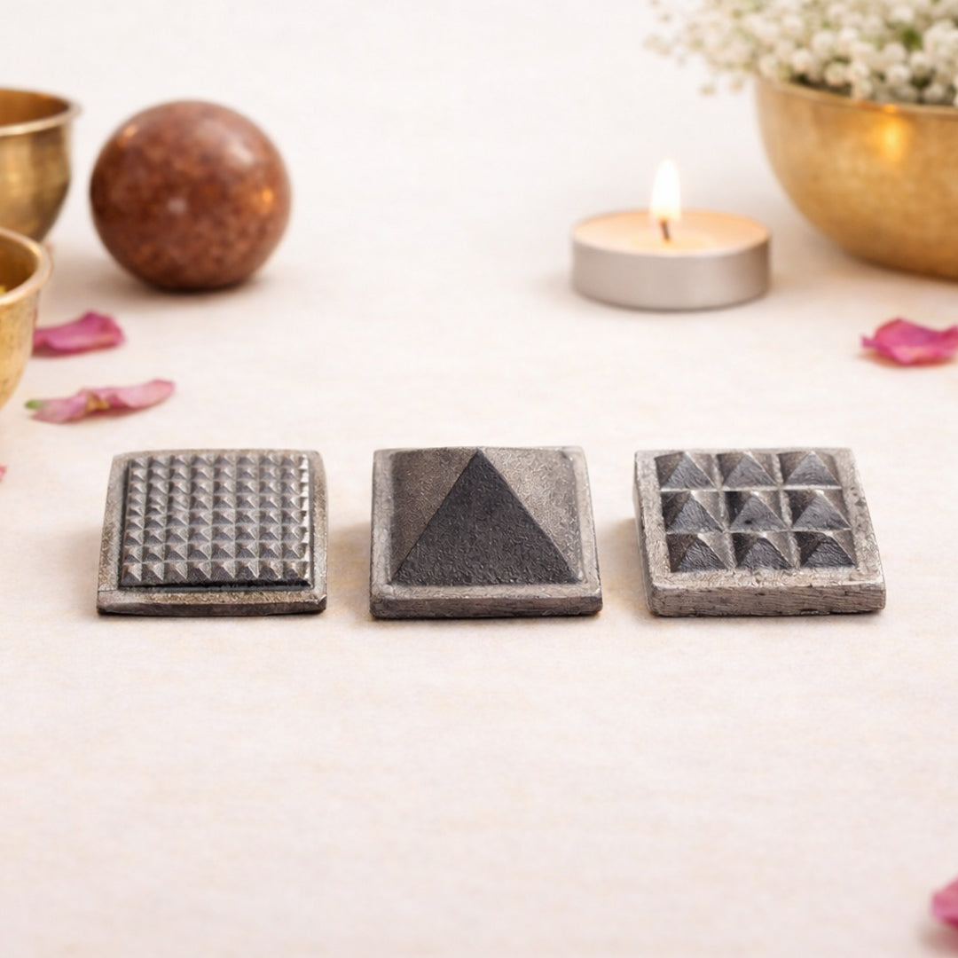 lead three layer pyramid for grounding and stability