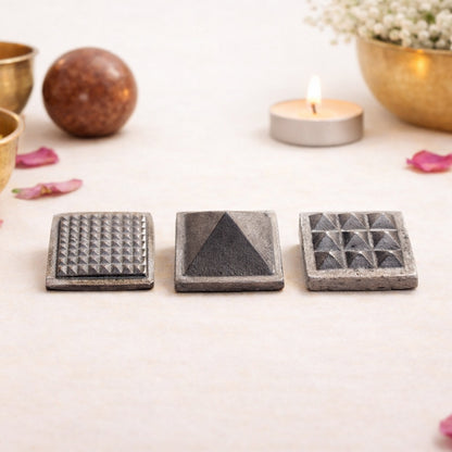 lead three layer pyramid for grounding and stability