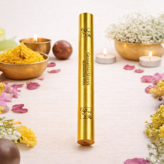 brass geopathic stress neutralizer rods for energy correction