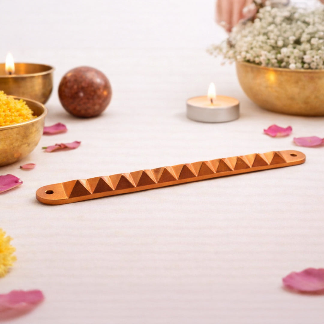 thirteen pyramid strip for vastu correction and harmony