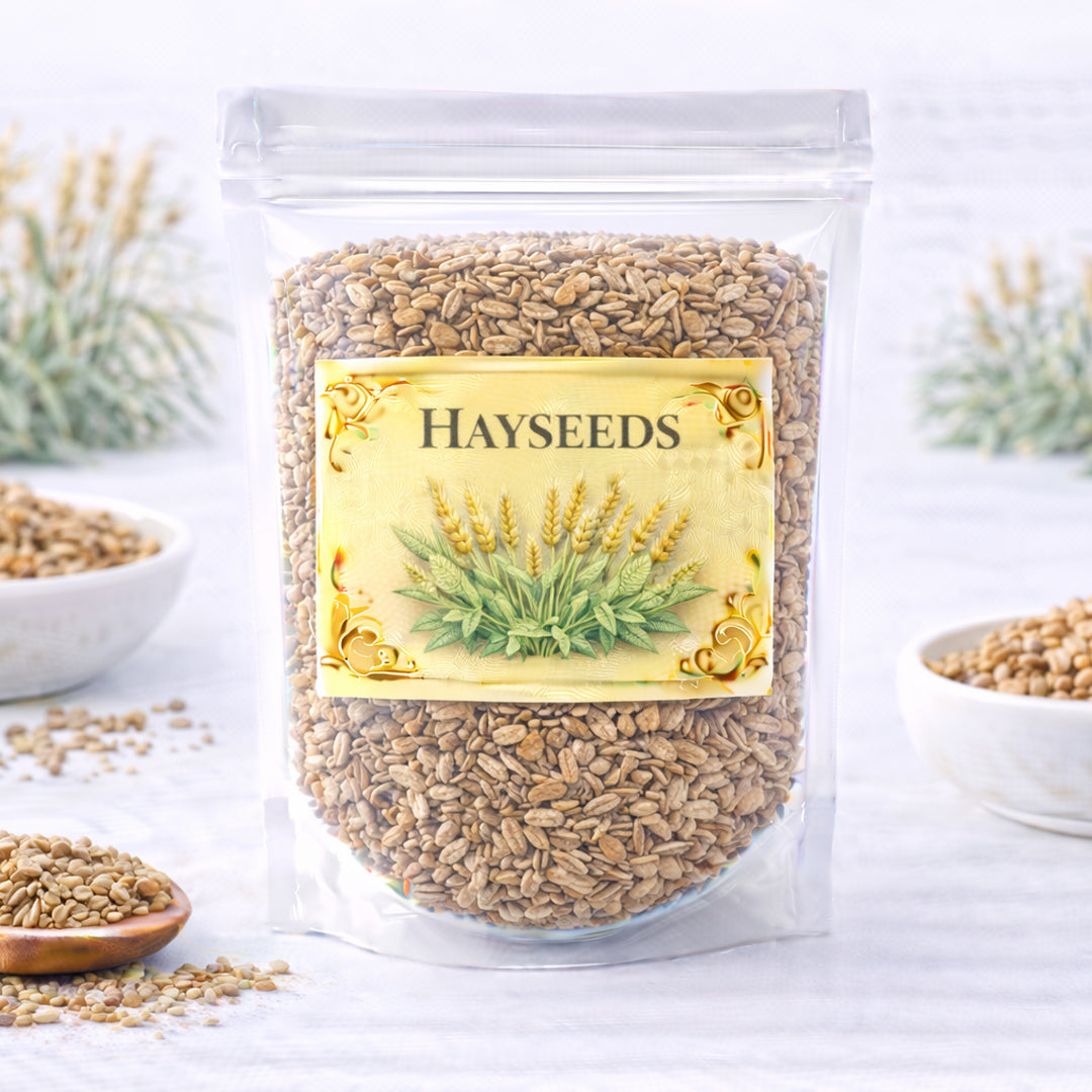 hayseeds for grounding simplicity and calm energy