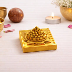 maha meru shree yantra 2.5 inches for harmony and prosperity
