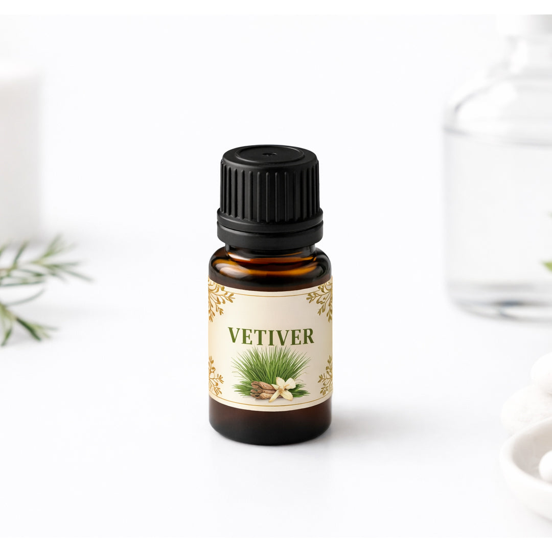 vetiver oil for grounding stability and emotional calm