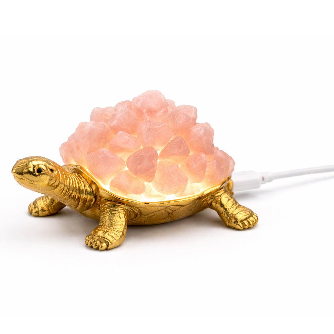rose quartz turtle for love peace and emotional balance