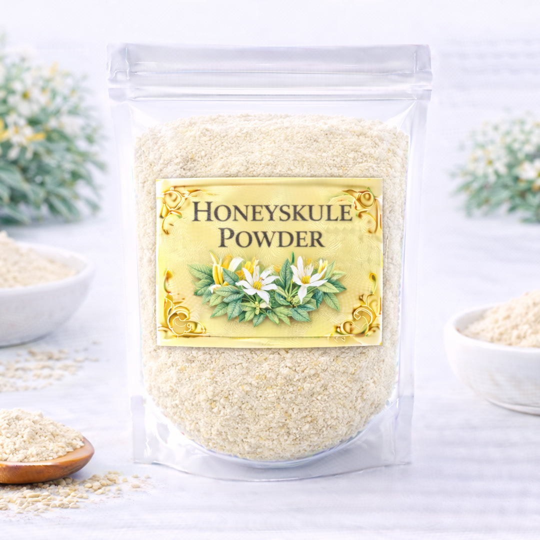 honeysuckle powder for happiness attraction and positivity