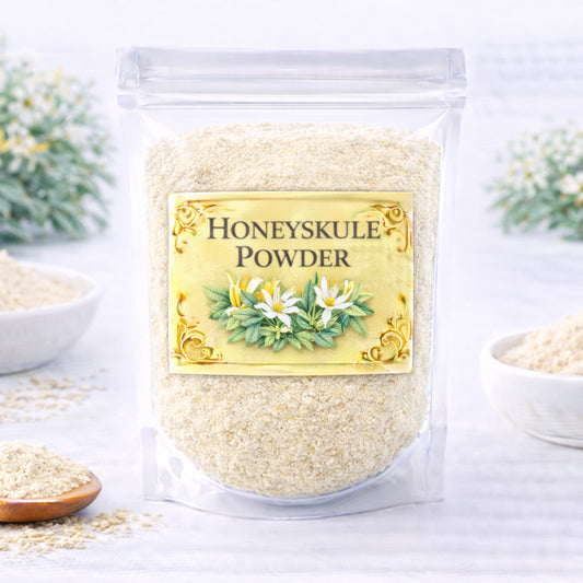 honeysuckle powder for happiness attraction and positivity