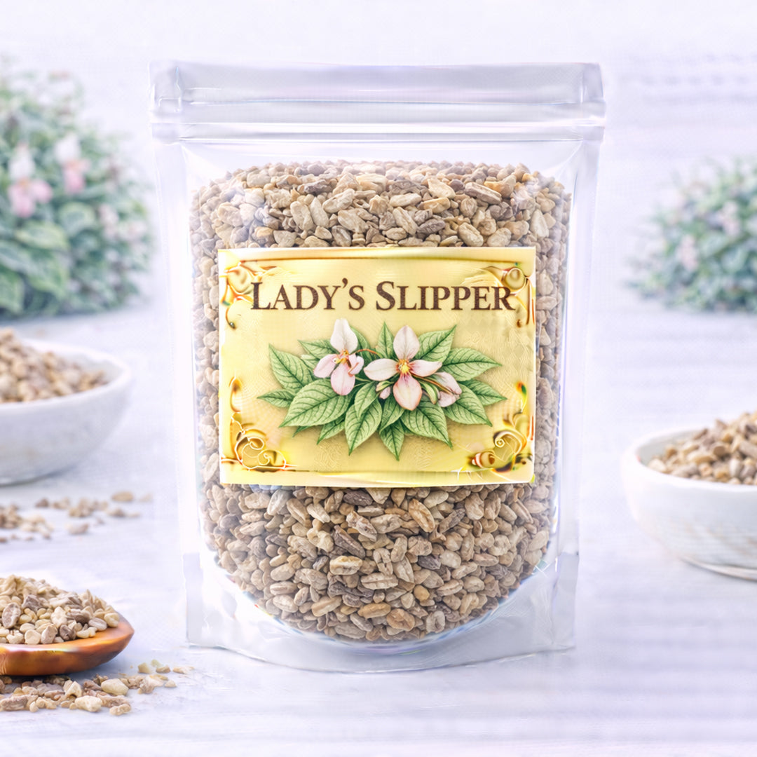 ladys slipper herb for emotional calm balance and grounding 