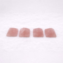 Rose quartz pyramid for spiritual decor
