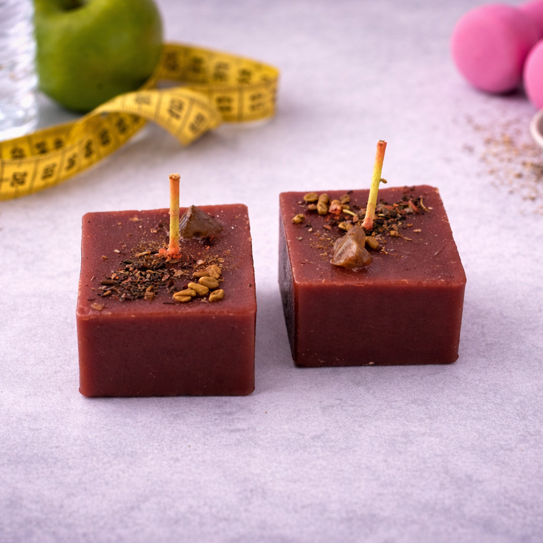 weight loss intention tealight for discipline and motivation