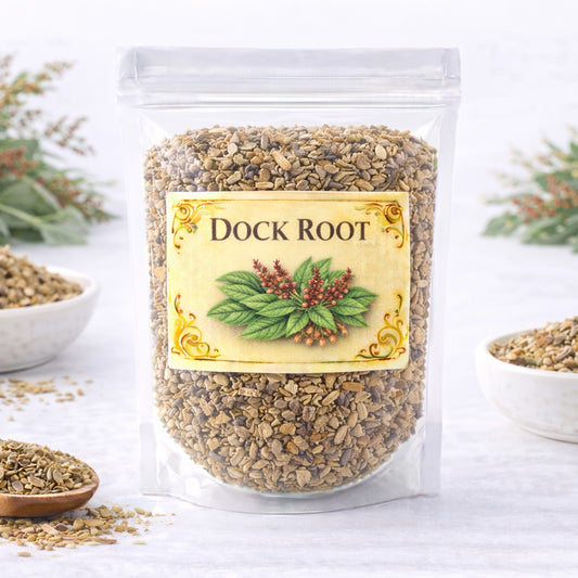 dock root for cleansing release and grounding