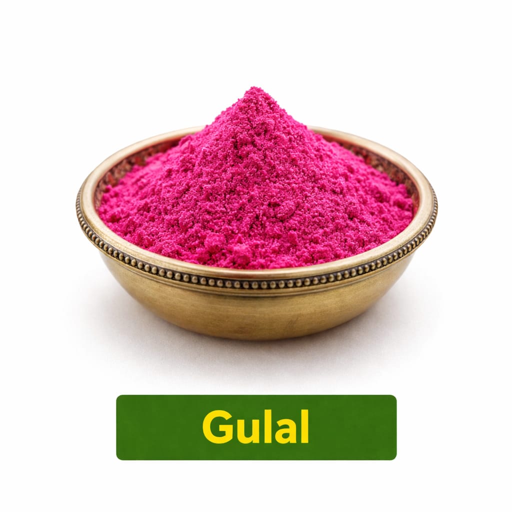 gulal powder for pooja and rituals