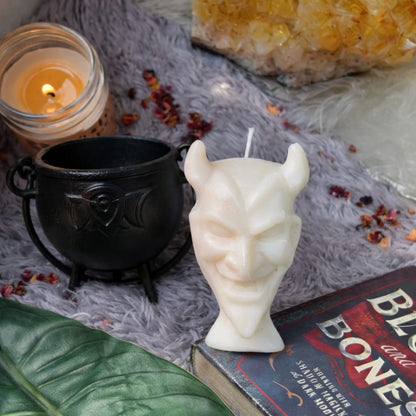 Devil Figurine Soy Wax Candle | Wicca | Colour Option Available