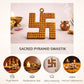 Copper Pyramid Swastika