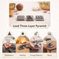 Lead Three Layer Pyramid