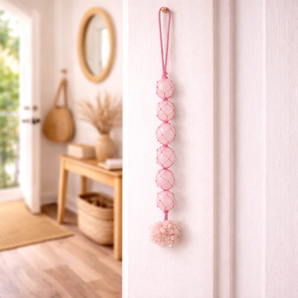 Rose Quartz Hanging