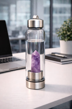 Amethyst Crystal Bottles