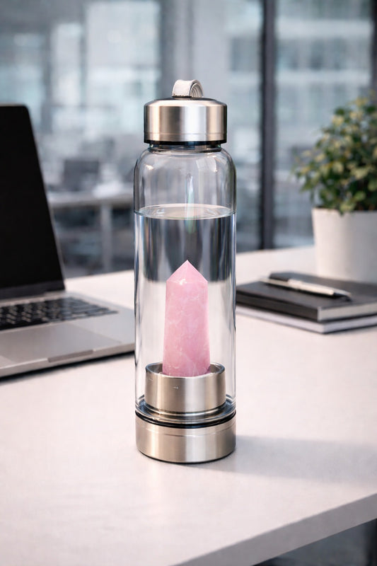 Rose Quartz Bottle